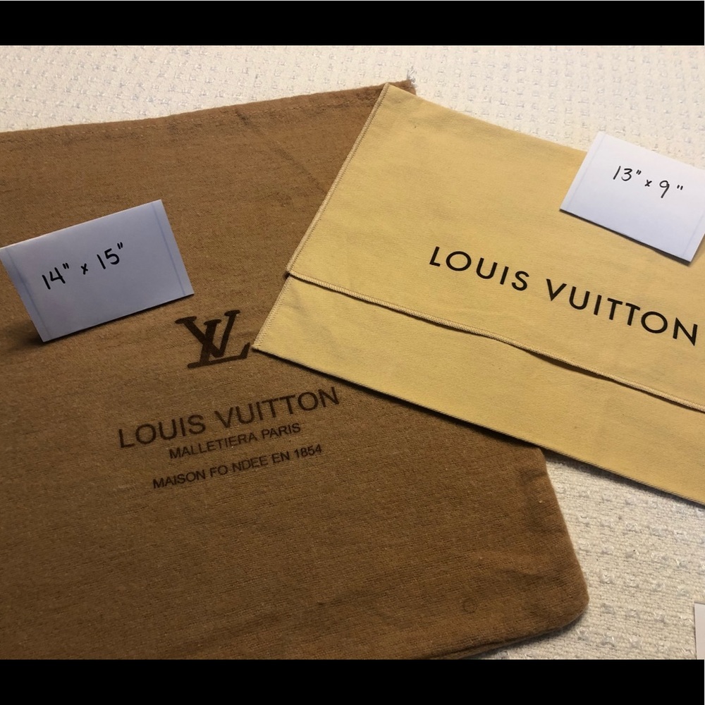 2 Louis Vuitton Dust Bags